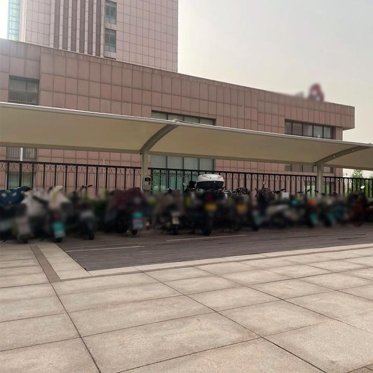 大名县膜结构电动车棚